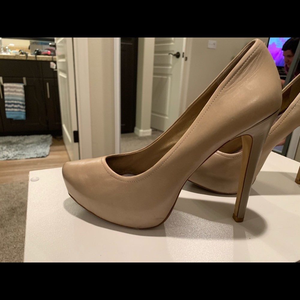 Jessica Simpson Francesca Nude heels